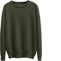 Men's green sweater, UniClo