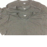 Set of 3 Black V-neck shirt 