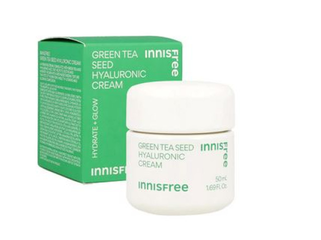 Innisfree Hydrate + Glow Facial Cream, Green Tea + HA, 1.69 fl oz/50 mL Innisfree Hydrate + Glow Facial Cream, Green Tea + HA, 1.69 fl oz/50 mL