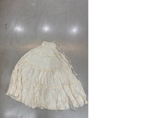 Long white skirt Size L Long white skirt Size L