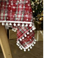 Tablecloth, red checkered