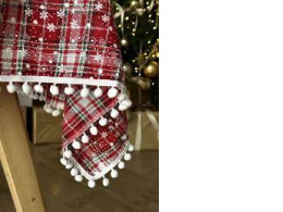 Tablecloth, red checkered