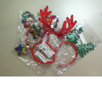 Set of 4 Head Wraps Party New Year