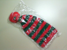 Knitted New Year's hat