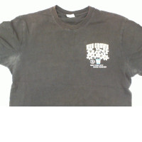 Black round neck t-shirt