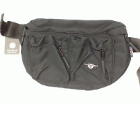 HUI HAO Black waist bag
