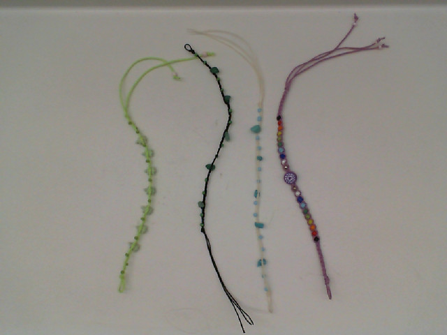 Set of 4 Multi-colored beaded bracelet Set of 4 Multi-colored beaded bracelet