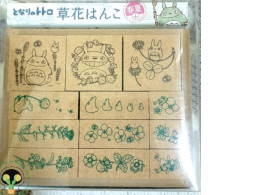 New Ghibli Totoro Stamp, wooden rubber stamp, Totoro, Ghibli stamp, new, authentic.
