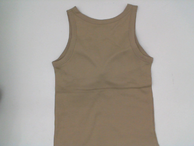 Women's cream workout tank top Women's cream workout tank top