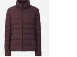 Uniqlo Ultra Light Down Jacket Mujer Wine opaco