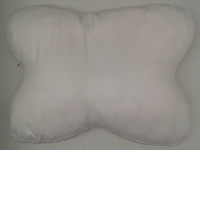 White neck pillow