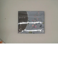 Blue floral pattern mattress pad