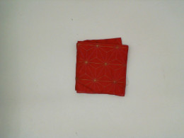 Red and white apron Red and white apron