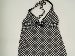 Women's black and white pattern short pajamas Women's black and white pattern short pajamas