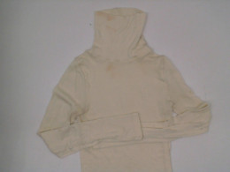 Women's cream turtleneck sweater Size S