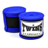 Twins 5m Blue Premium Elastic Handwraps CH5 