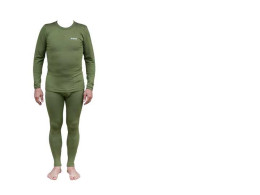 Men's thermal underwear, set of pants + jacket with long sleeves