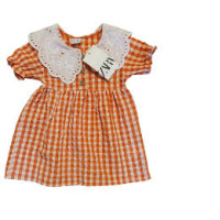 Dress for baby, checkered