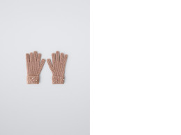 Knitted gloves, for baby