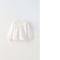 Blouse for baby, white
