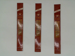  Set of 3 HEM Precious Gulab, Mogra and Chandan Fragrance Incense Sticks 