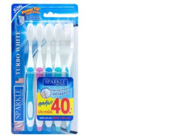 Sparkle Toothbrushes Power Tip Dupont Deep Cleaning