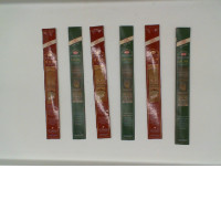 Set of 6 S  HEM Precious Gulab, Mogra and Chandan Fragrance Incense Sticks 