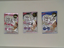 Set of 3 Cow Awatoroyu Bath Additives 