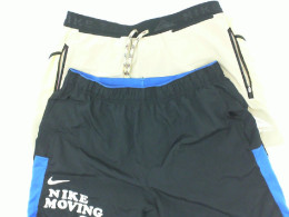 Set of 2 Blue and yellow sports shorts