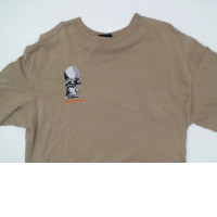 Brown round neck t-shirt 
