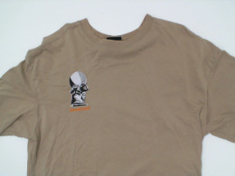 Brown round neck t-shirt 