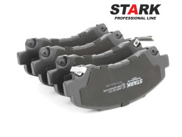 Set of 4 pad kit caliper disc brake frt