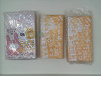 Set of 3 Cute orange and pink cat stickers