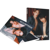 Small postcard stickers, Bounprem pattern, for decorating photo albums.