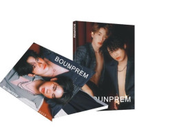 Small postcard stickers, Bounprem pattern, for decorating photo albums.