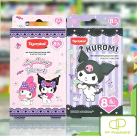 plusTigerplast Mymelody Kuromi Plastic Wound Plaster, box of 8 pieces