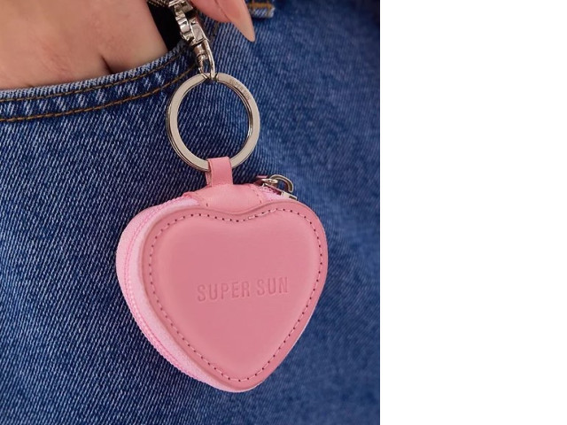 Set of 3 SUPER SUN Blooming Collection - Mirror Pocket Keychain Set of 3 SUPER SUN Blooming Collection - Mirror Pocket Keychain