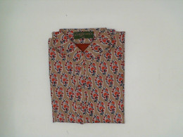 Pink Thai silk clothing with red patterns Pink Thai silk clothing with red patterns