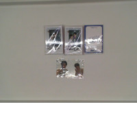 Set of 3 Celebrity postcards with signaturesb 