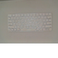 Wireless keyboard white 