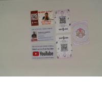 Set of 6 Business card introduction