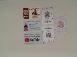 Set of 6 Business card introduction Set of 6 Business card introduction