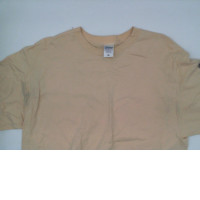 Light yellow round neck t-shirt Size XL Light yellow round neck t-shirt Size XL
