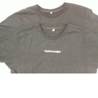 Set of 2 Black round neck t-shirt Size XL