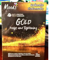 Moods gold moist and tightening 3d facial mask