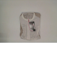 White long sleeve running shirt