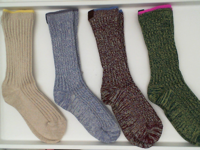 Set of 4 Long patterned socks Set of 4 Long patterned socks