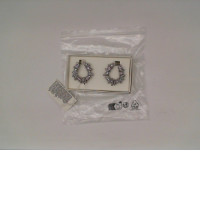 Silver beaded earrings Silver beaded earrings