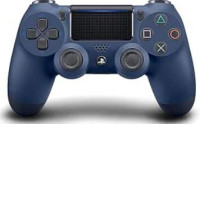 Set of 2 Sony Cuh-Zct2G Dual Shock4 Wireless Controller, Midnight Blue - Playstation 4 