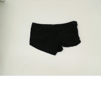 Men's black swimming trunks